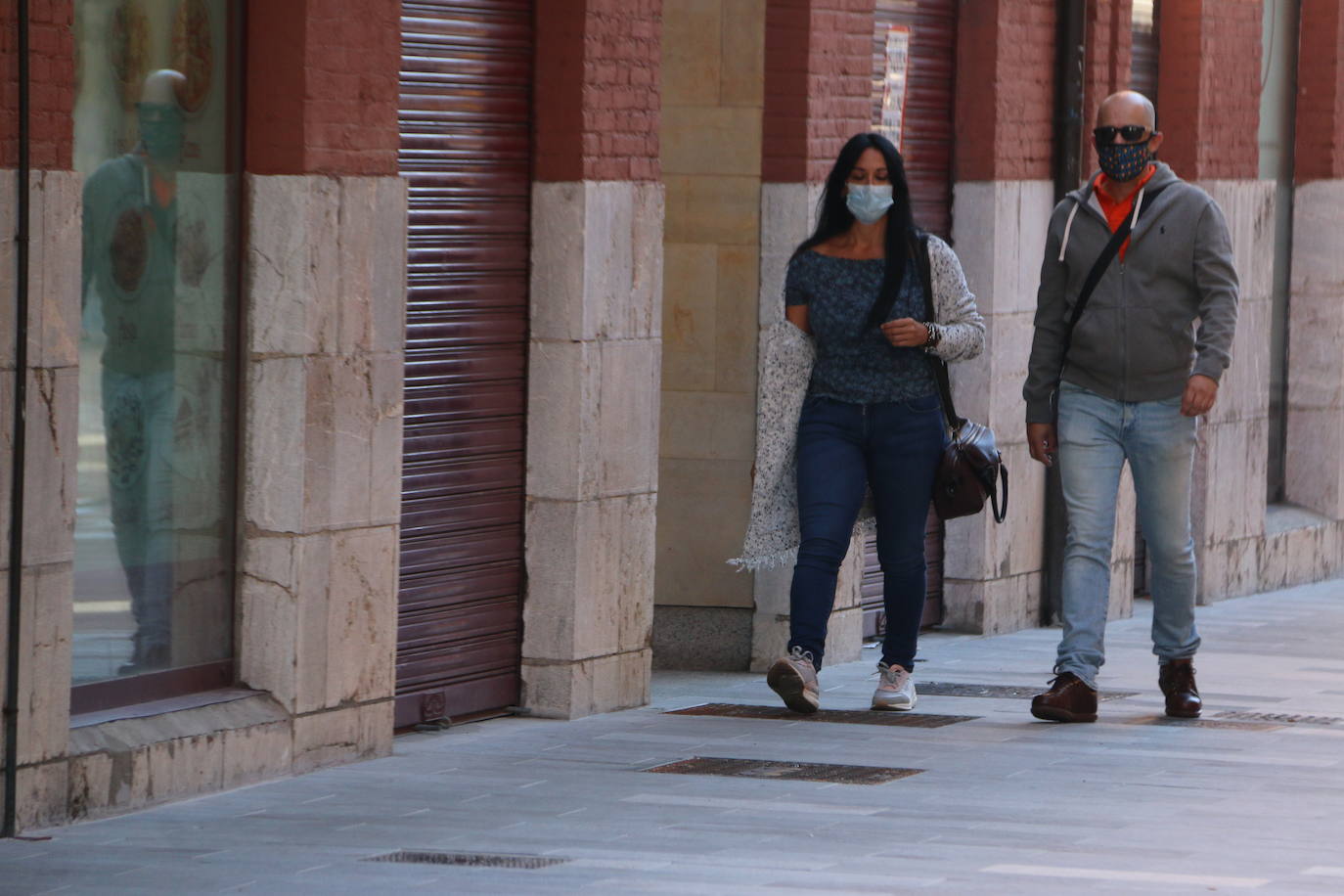 El alcalde de León visita las actuaciones en Arco de Ánimas y Legio VII.