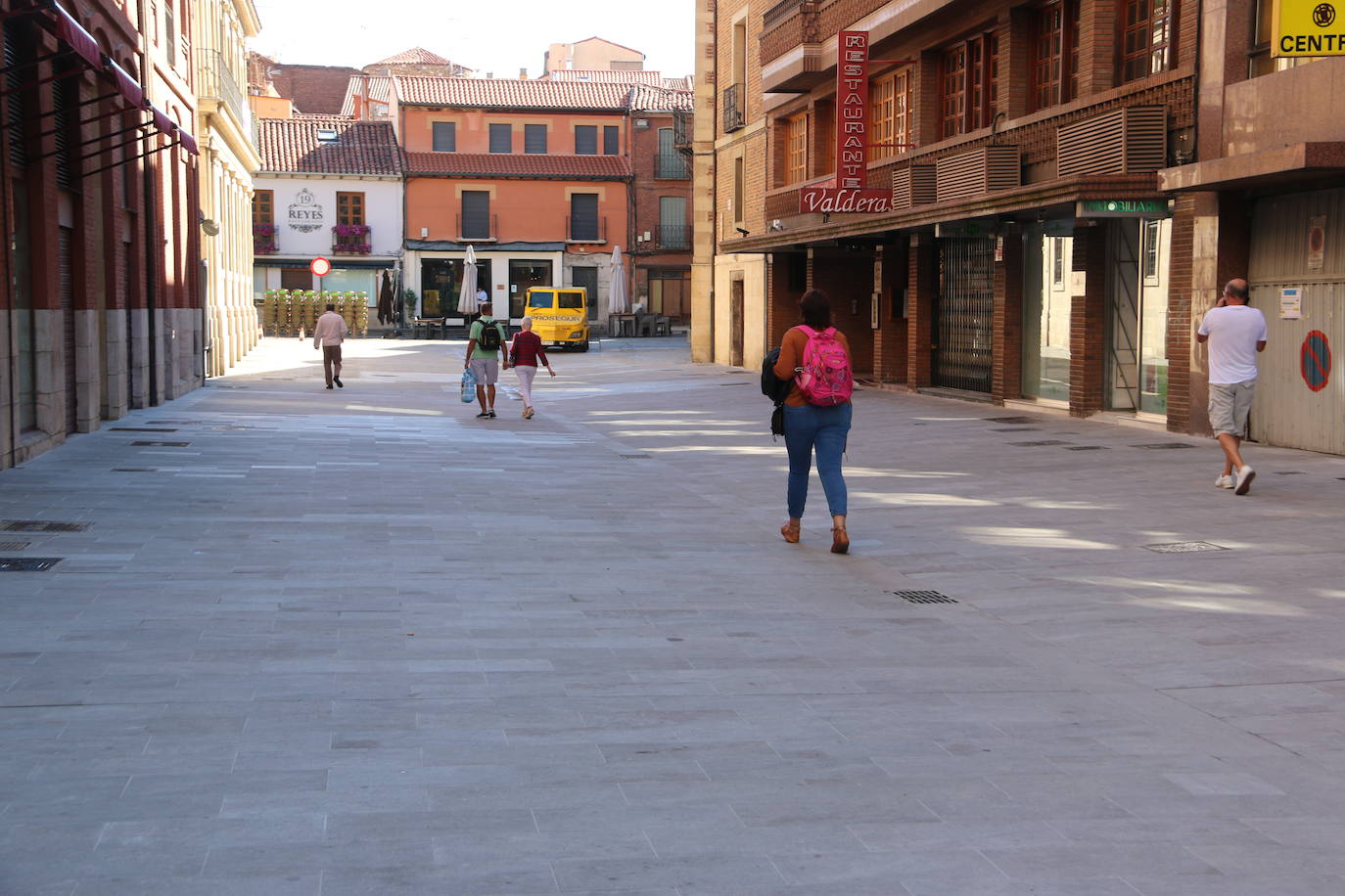 El alcalde de León visita las actuaciones en Arco de Ánimas y Legio VII.