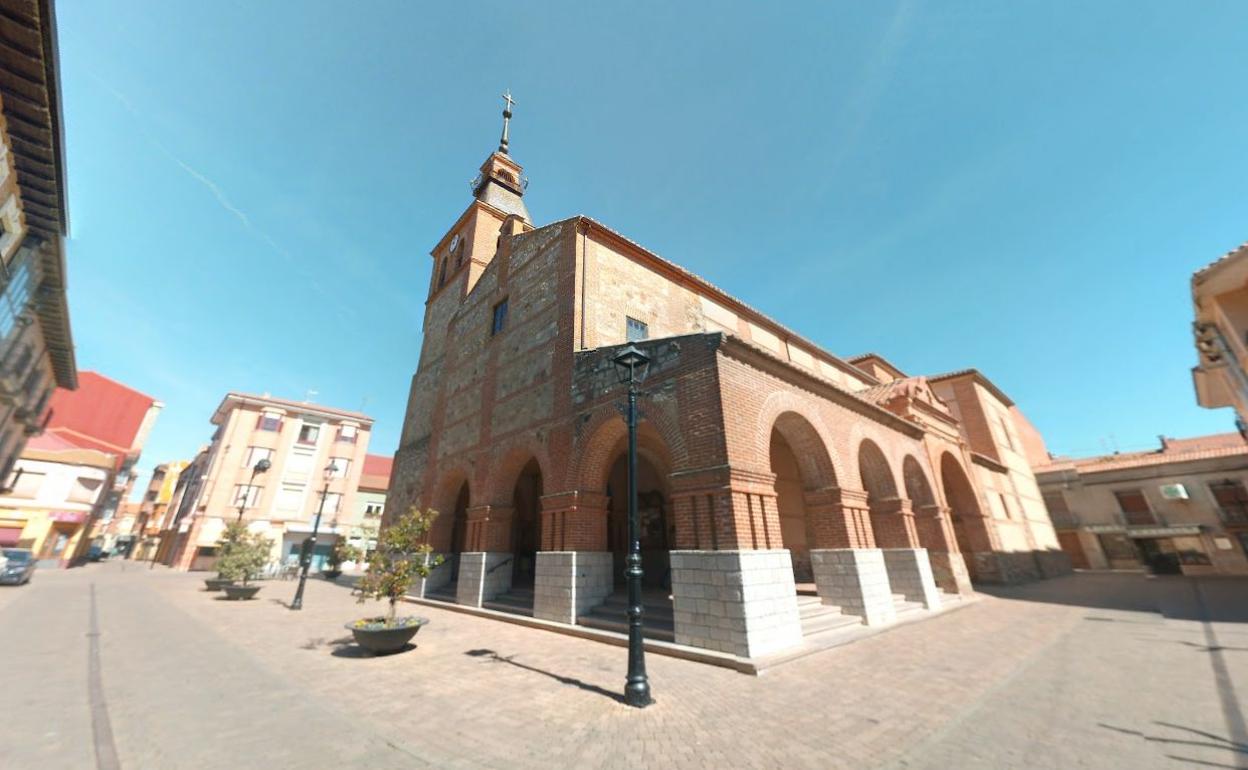 Imagen de la localidad de Santa María del Páramo. 