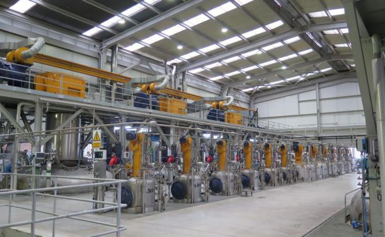 Interior de la planta leonesa de ADL Biopharma. 