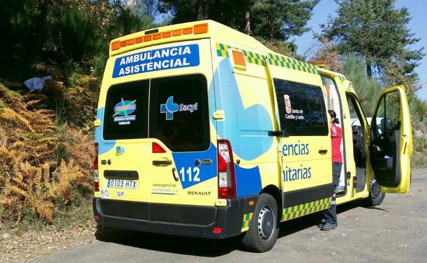 Una mujer de 66 años, herida leve tras dar tres vueltas de campana con su coche en Santovenia del Monte