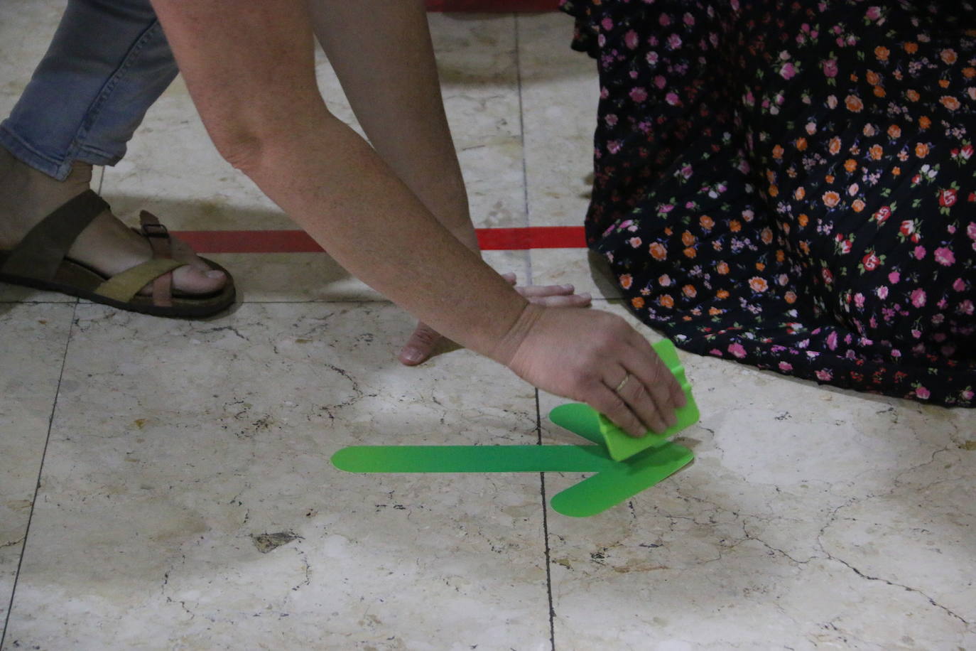 El centro educativo se prepara para que los más pequeños regresen al aula entre medidas de seguridad.