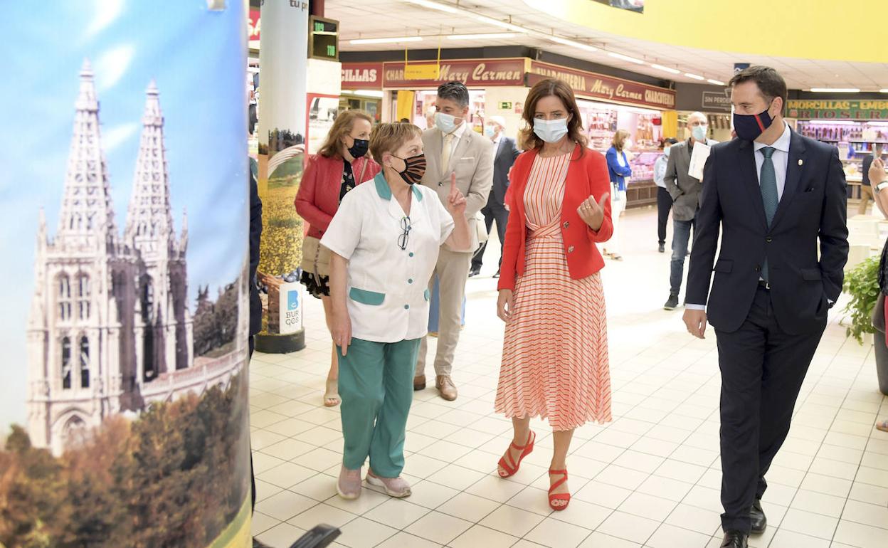 Ana Carlota Amigo en Burgos. 