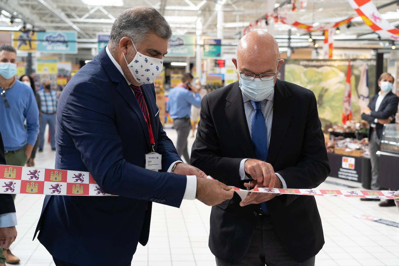 Inauguración de la muestra de Tierra de Sabor. 