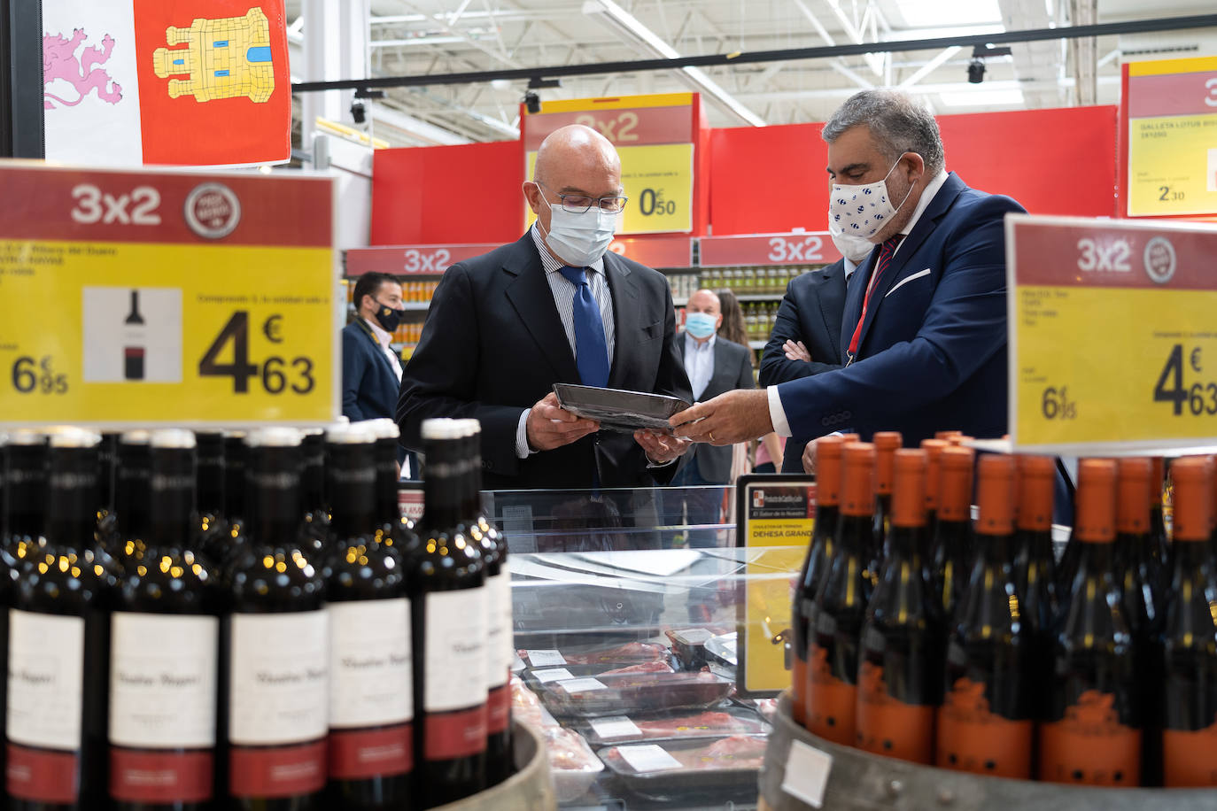 Inauguración de la muestra de Tierra de Sabor. 