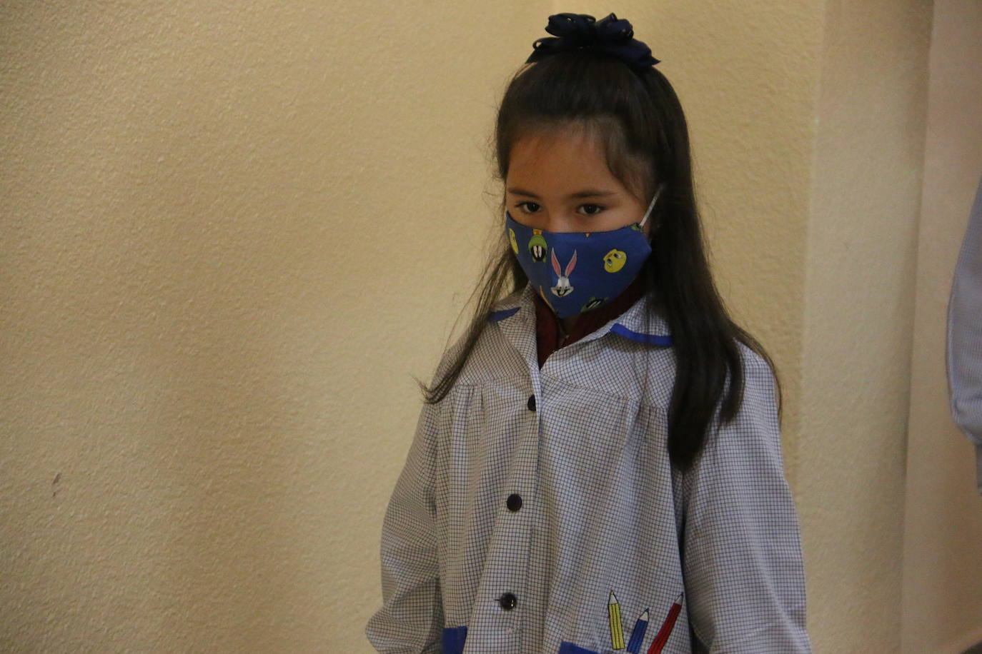 Los pequeños de Infantil y Primaria han regresado a las clases en el curso más atípico.