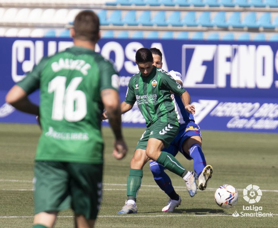 La Ponferradina volvía a competir tras unas semanas de descanso y se midió al Castellón
