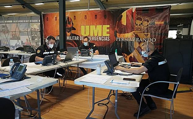 Sede de la UME en la base Conde de Gazola.