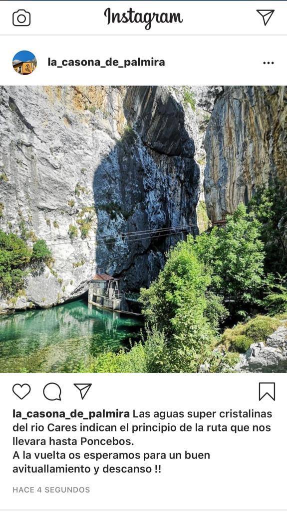 La Casona de Palmira, gastronomía y naturaleza en los Picos de Europa. 