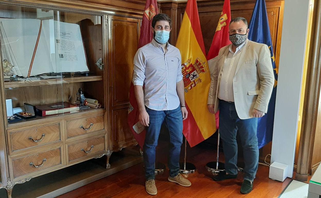 Recepción en el Palacio de los Guzmanes.