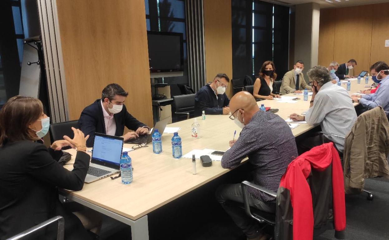 Reunión de la Comisión Permanente de este viernes.