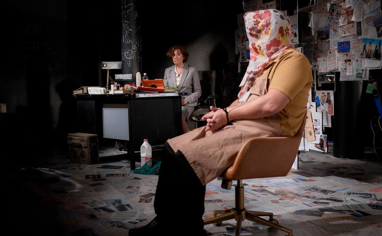 Una de las escenas de la obra.