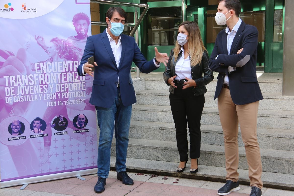 Fotos: Inauguración del Encuentro Transfronterizo de Jóvenes y Deportes de Castilla y León y Portugal