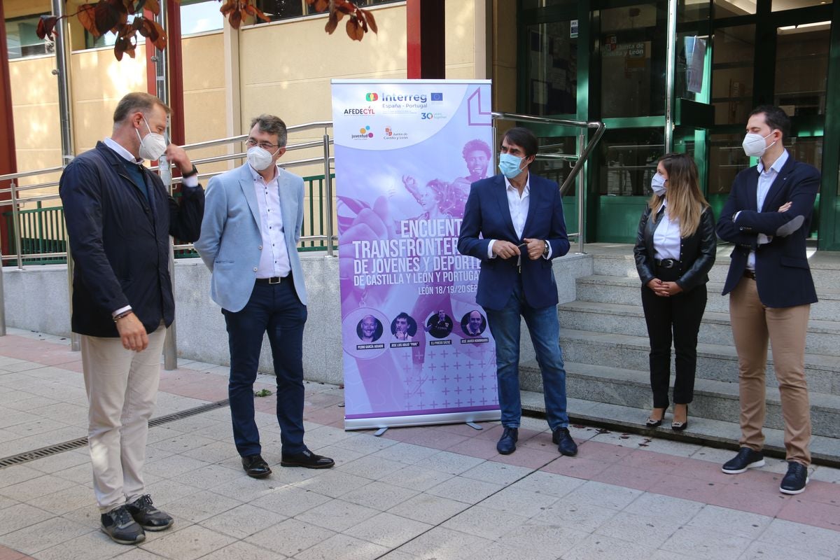 Fotos: Inauguración del Encuentro Transfronterizo de Jóvenes y Deportes de Castilla y León y Portugal