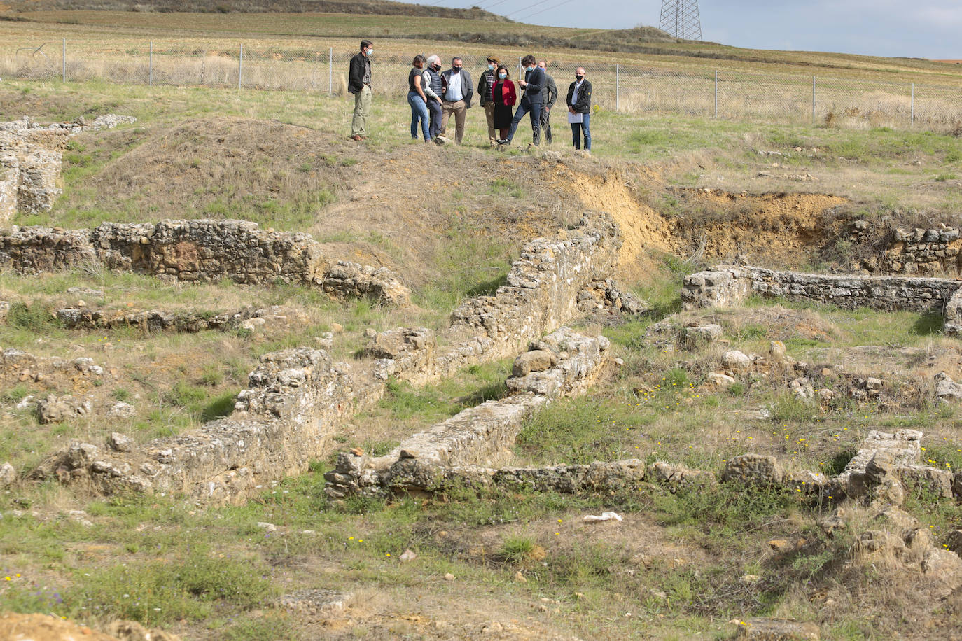 Fotos: Visita al yacimiento de Lancia