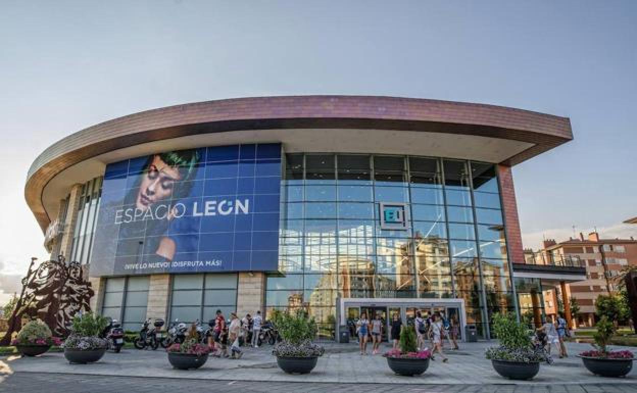 Imagen del centro comercial Espacio León.