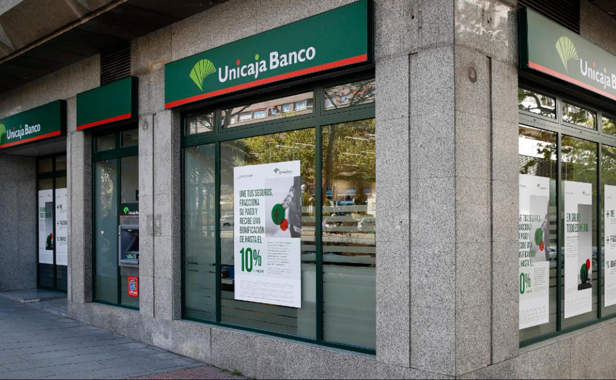 Oficina de Unicaja Banco. 