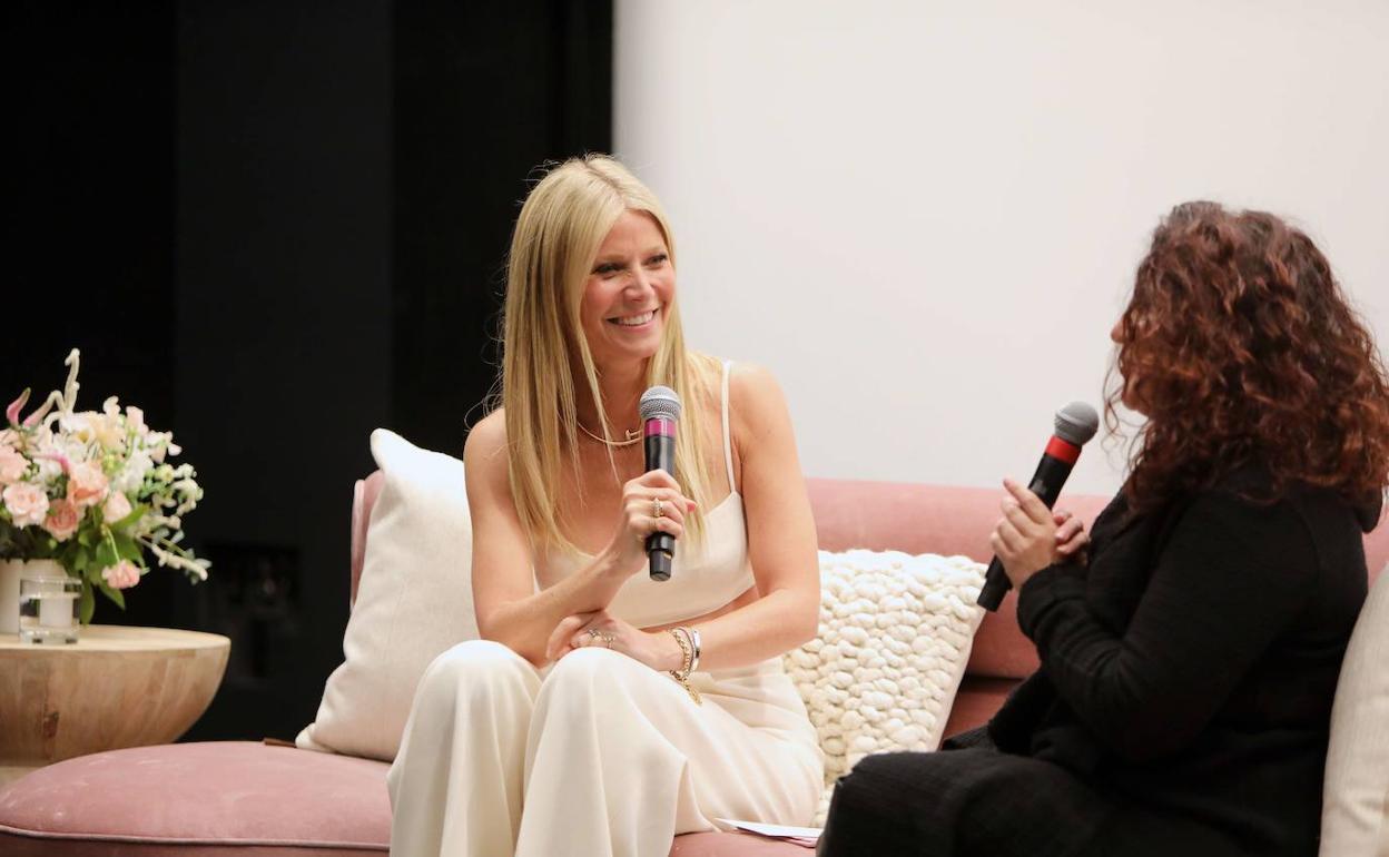 Gwyneth Paltrow durante un evento en enero.