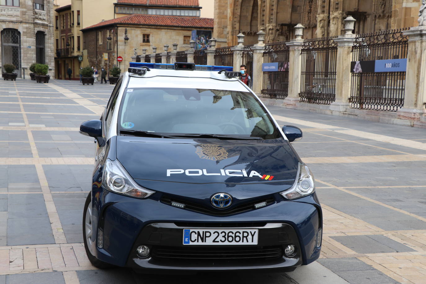 Los nuevos coches de la Policía Nacional. 