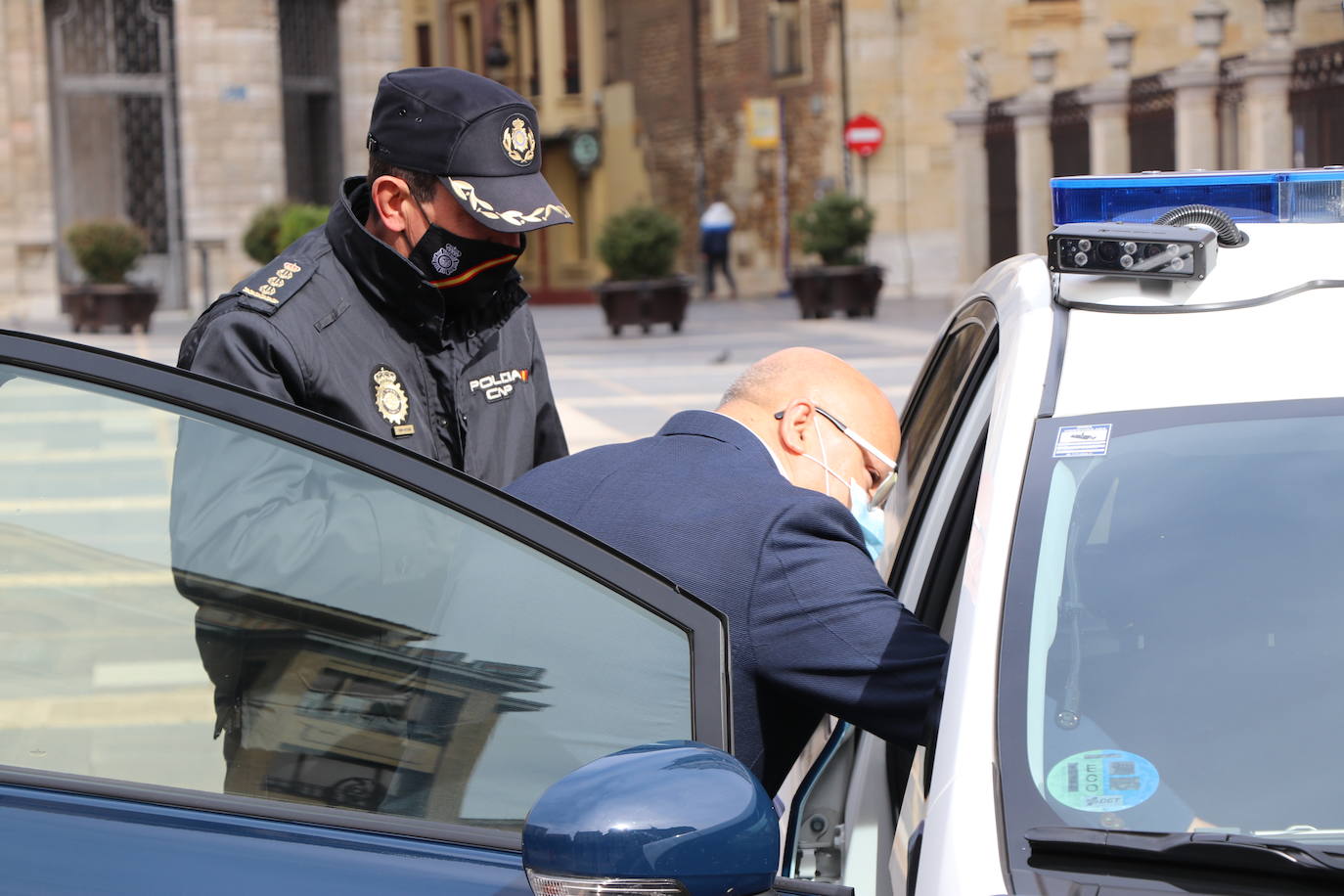 Los nuevos coches de la Policía Nacional. 