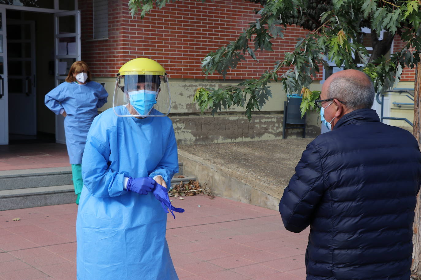 Fotos: Movilización para reivindicar una sanidad rural pública y de calidad en Mansilla de las Mulas