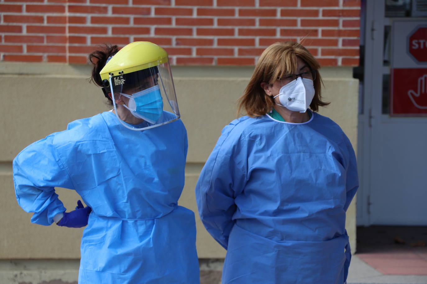Fotos: Movilización para reivindicar una sanidad rural pública y de calidad en Mansilla de las Mulas