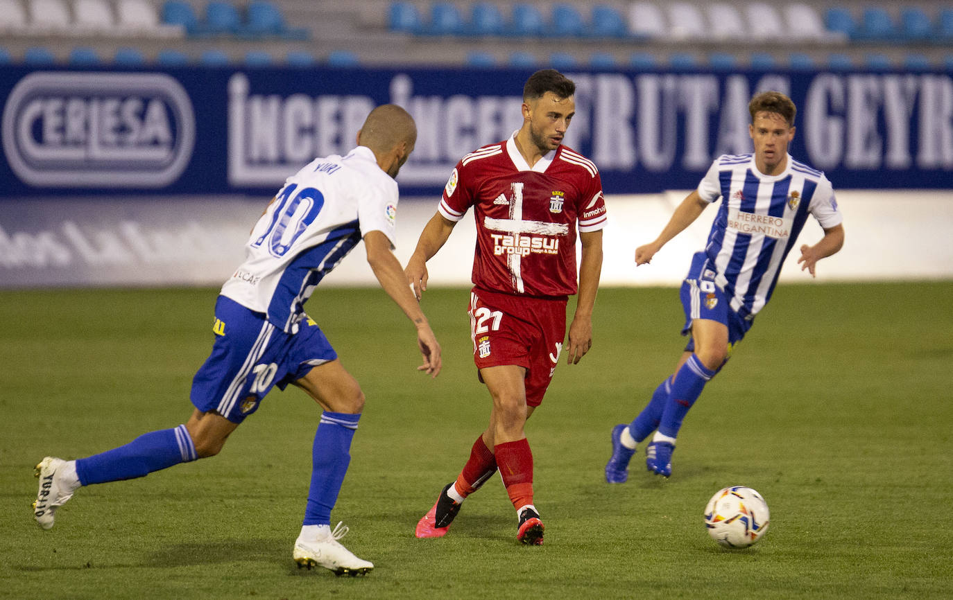 El equipo berciano vio rota su racha de triunfos en un partido donde su rival fue mejor.