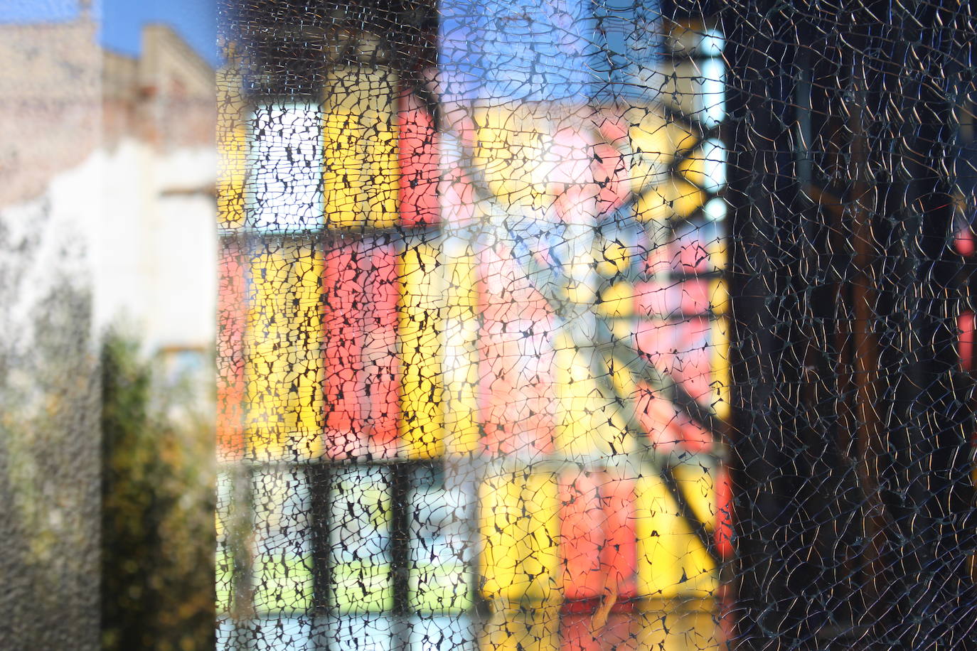 El Palacio de Exposiciones, en la mañana del martes. 