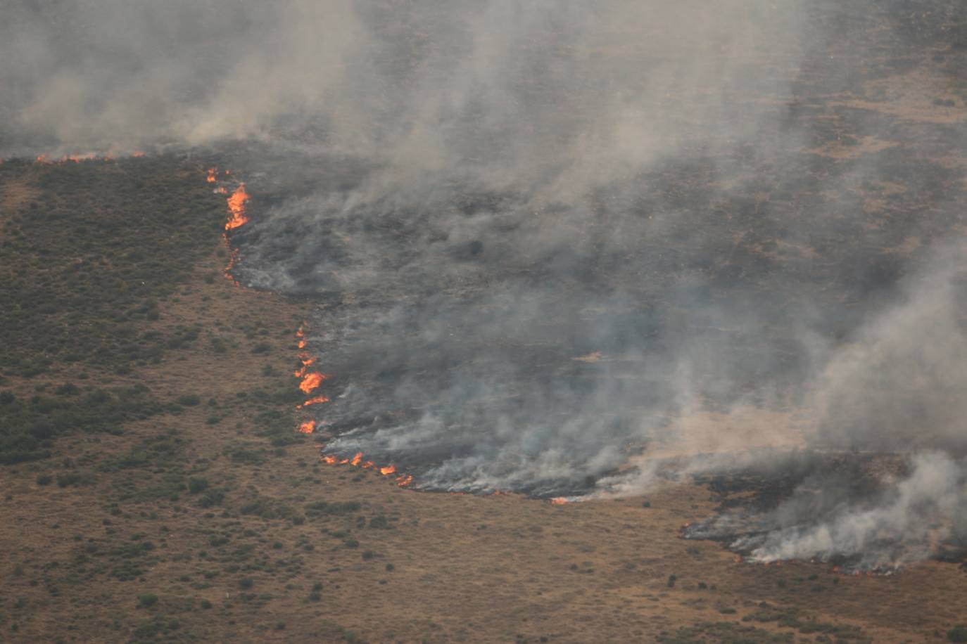 Fueron varios días de miedo, desolación y espanto para los vecinos de esta zona de la provincia de León.