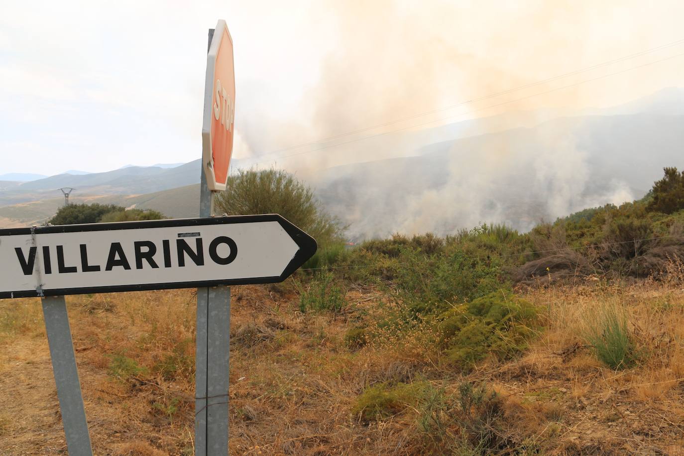 Fueron varios días de miedo, desolación y espanto para los vecinos de esta zona de la provincia de León.