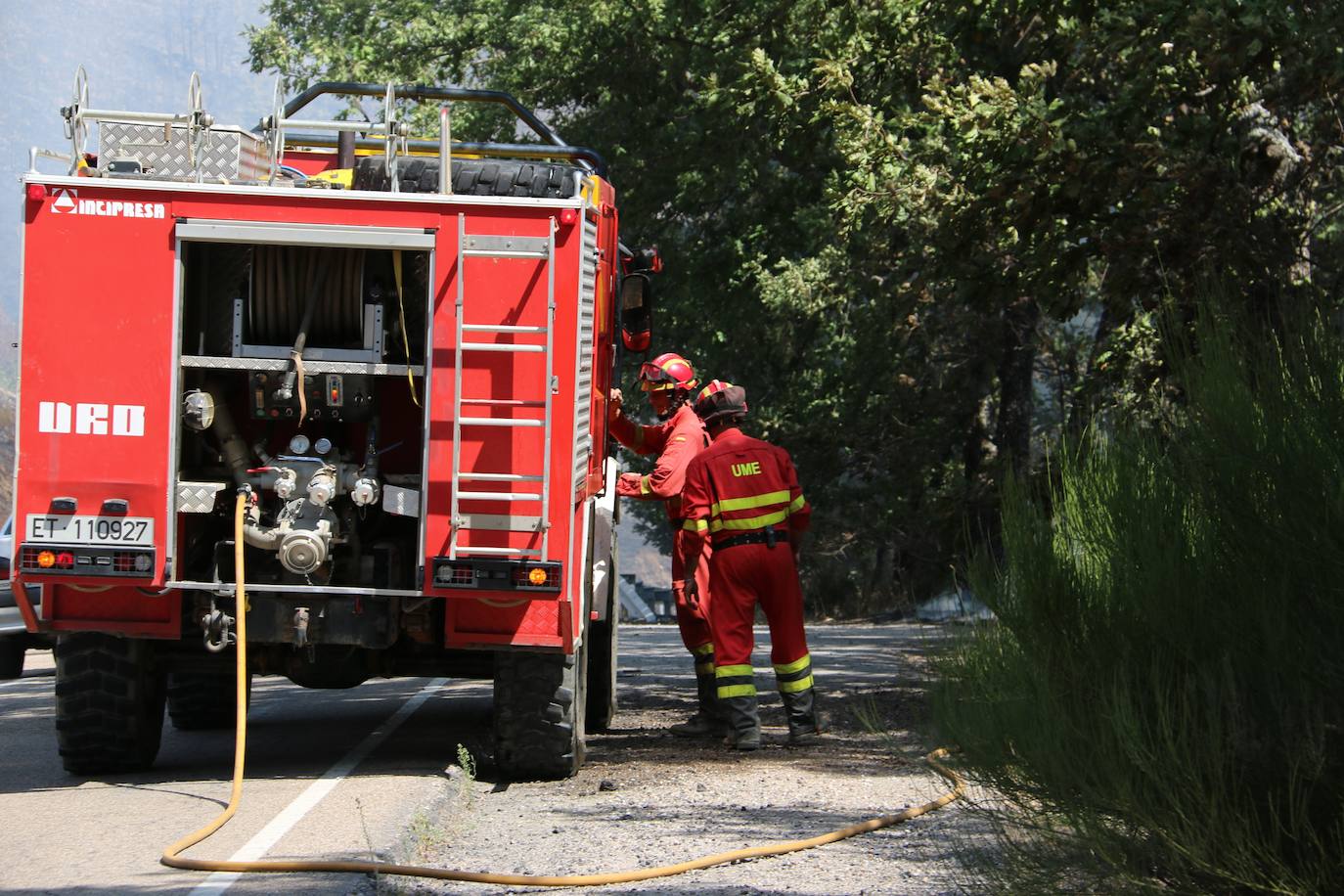 Fueron varios días de miedo, desolación y espanto para los vecinos de esta zona de la provincia de León.