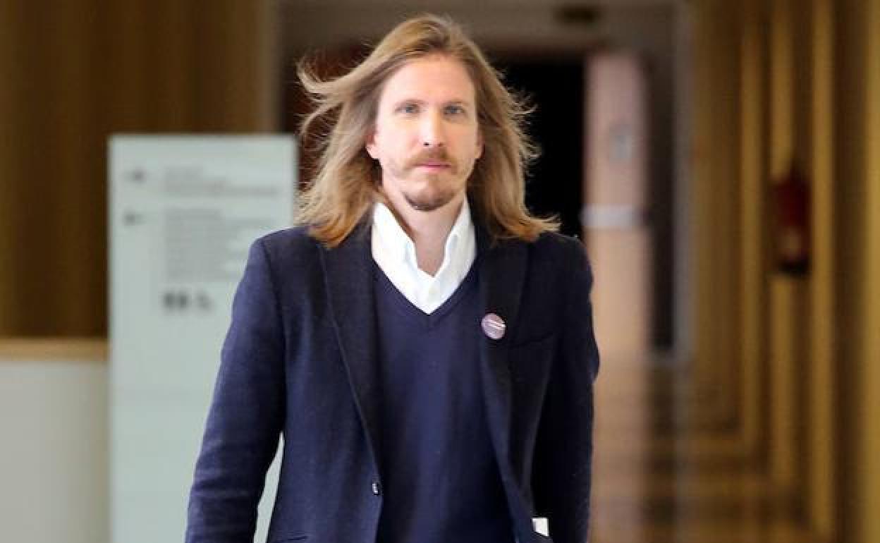 Imagen de archivo del líder de la formación morada en Castilla y León. 