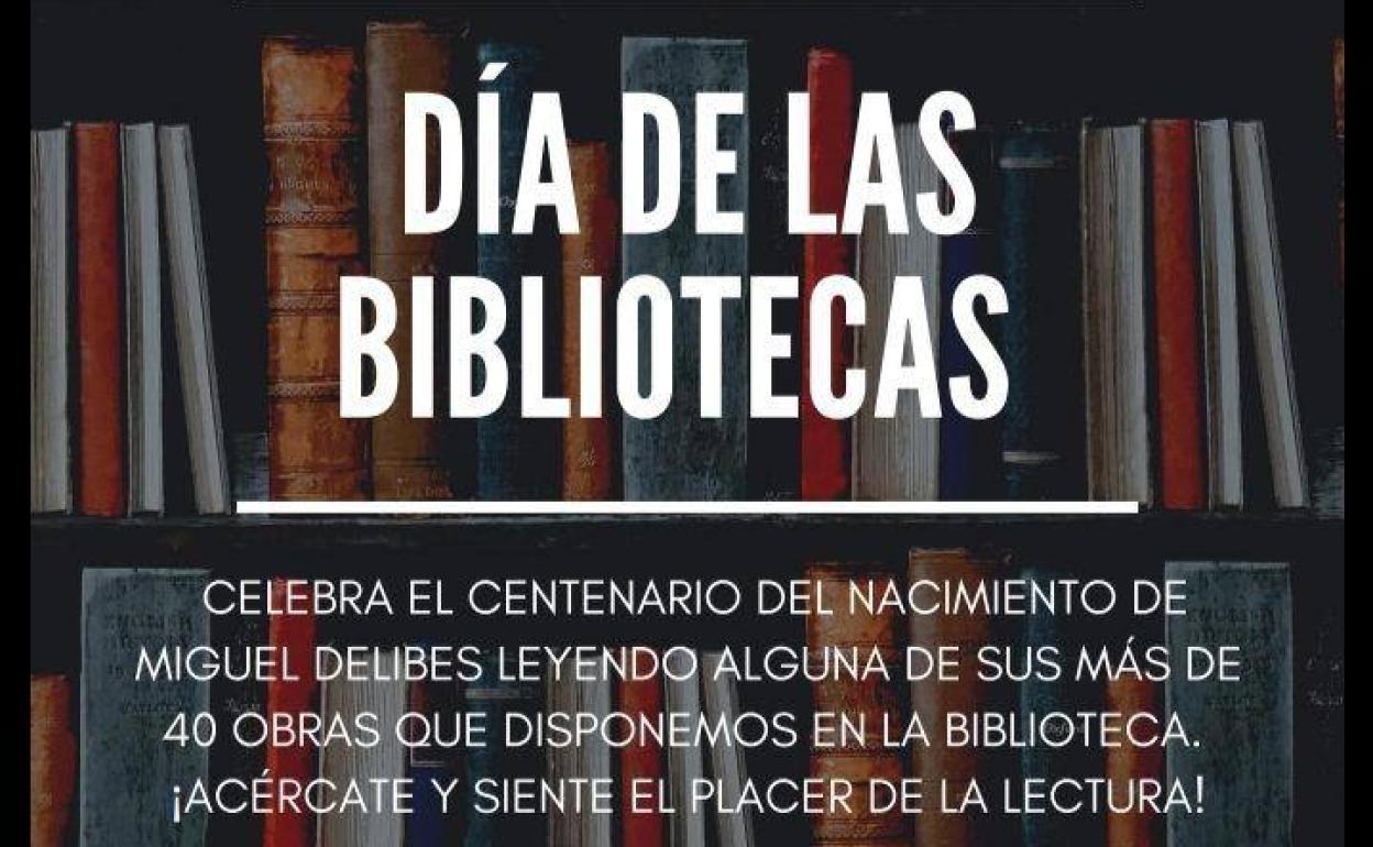 Valencia de Don Juan rinde homenaje a Miguel Delibes con motivo del Día de las Bibliotecas