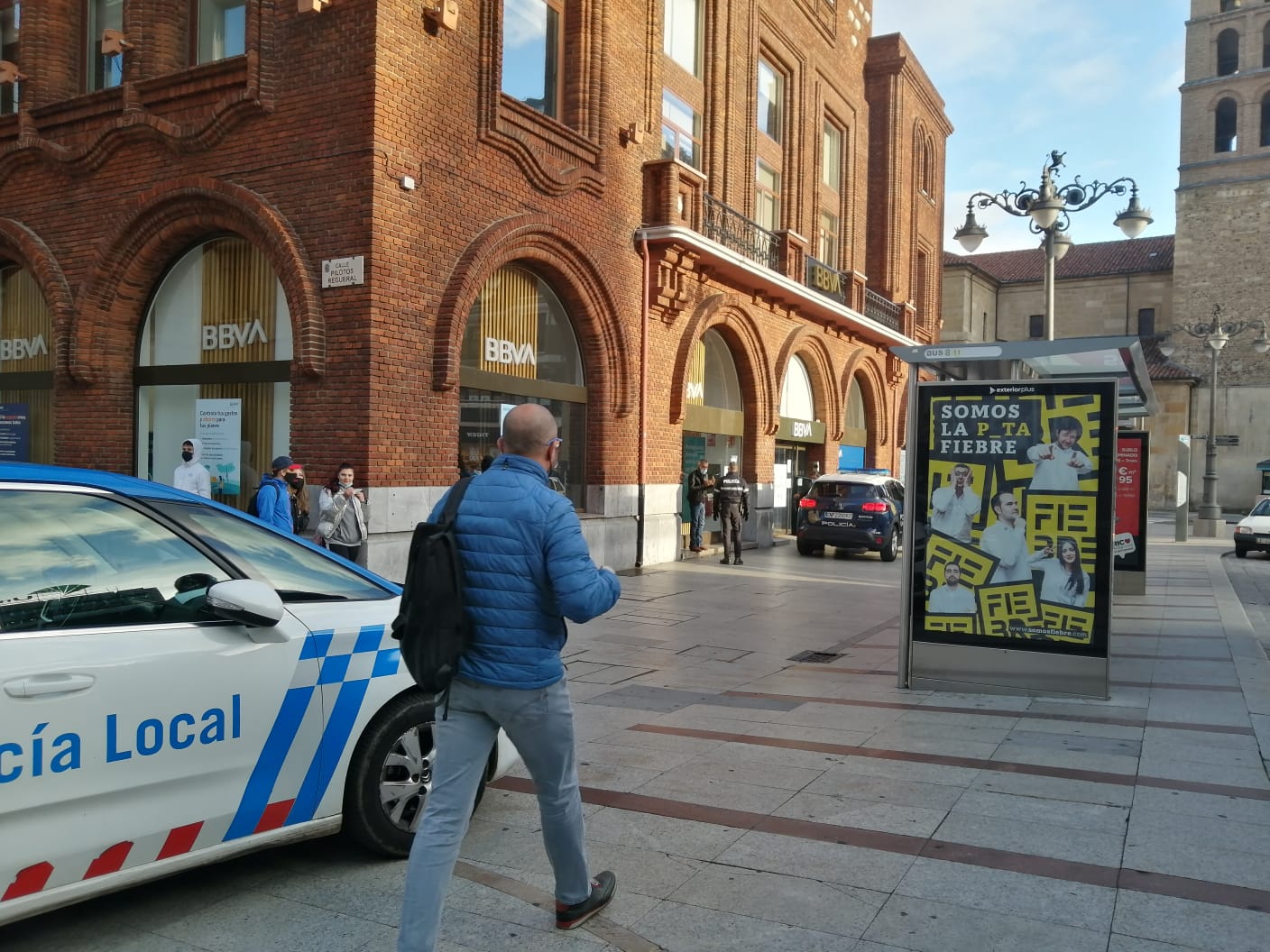 Un momento de la intervención. 