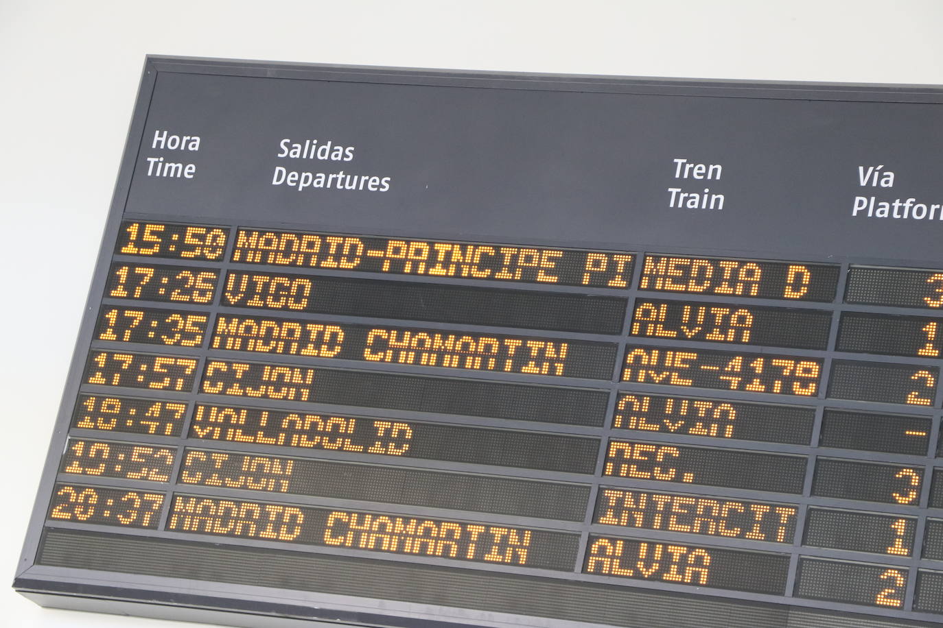 Fotos: Primeros controles en la Estación de Tren