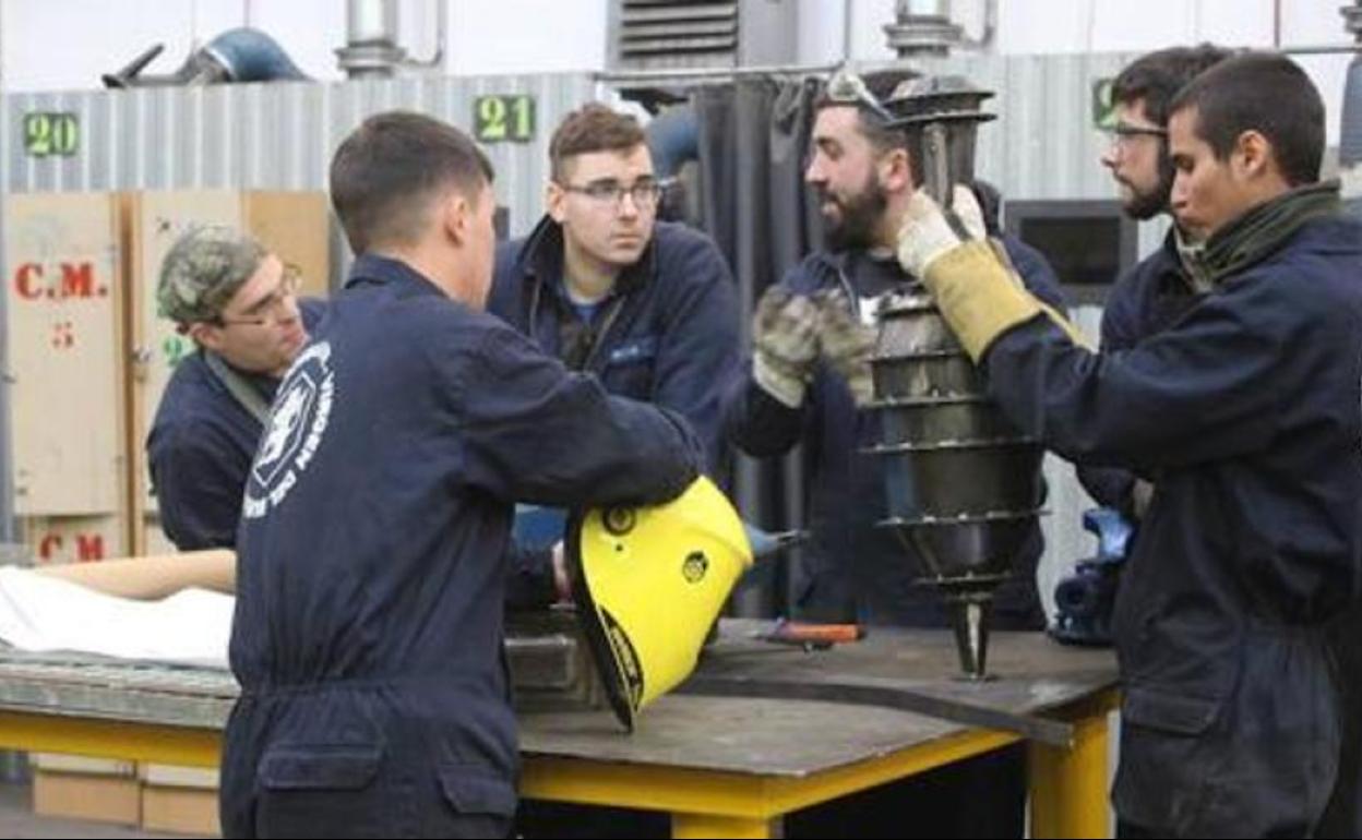 Alumnos de Formación Profesional.