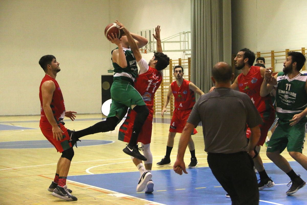 El club baloncesto Reino de León se estrena en la liga EBA esta temporada en el polideportivo San Esteban.