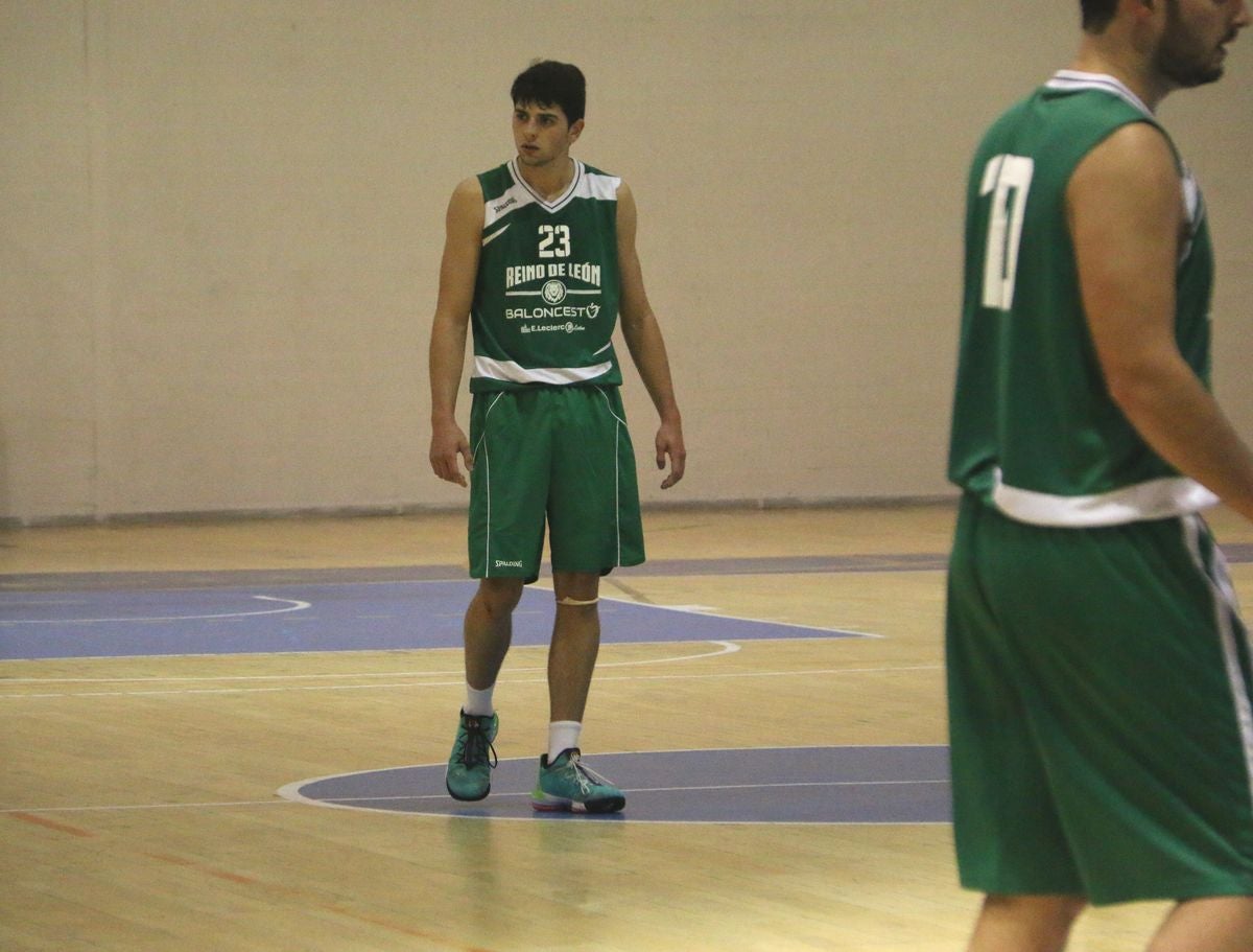 El club baloncesto Reino de León se estrena en la liga EBA esta temporada en el polideportivo San Esteban.