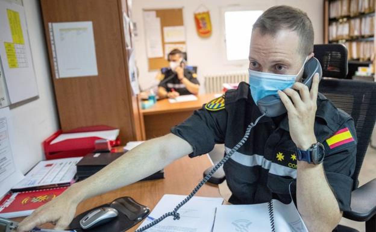 La Ume colaboró con tareas de rastreo en León. 