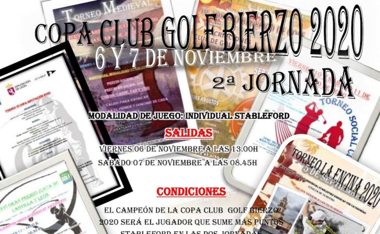 Roberto Gutiérrez y Luis Ángel Tahoces lideran la primera jornada de la Copa Club Golf Bierzo
