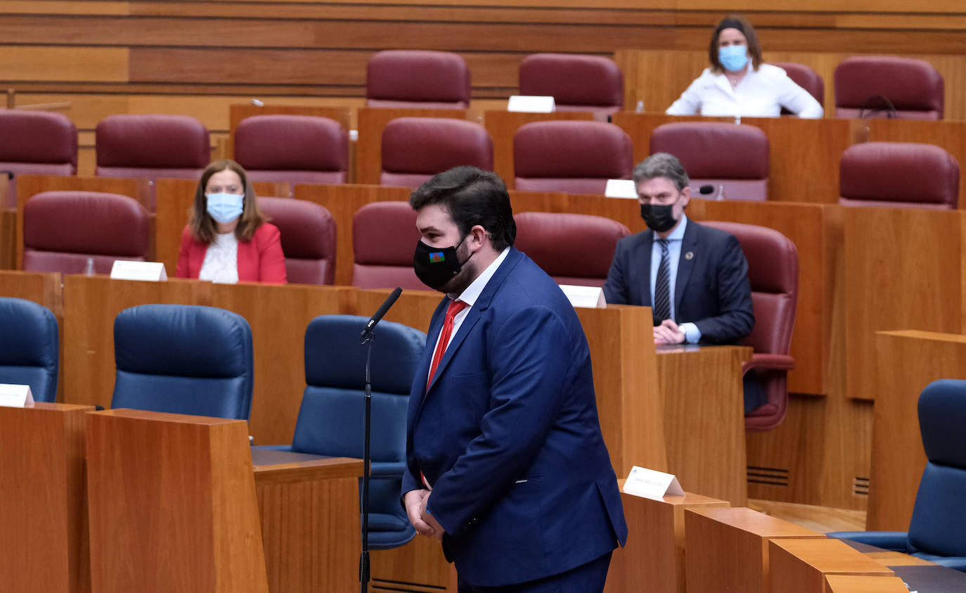 Pleno de las Cortes. 