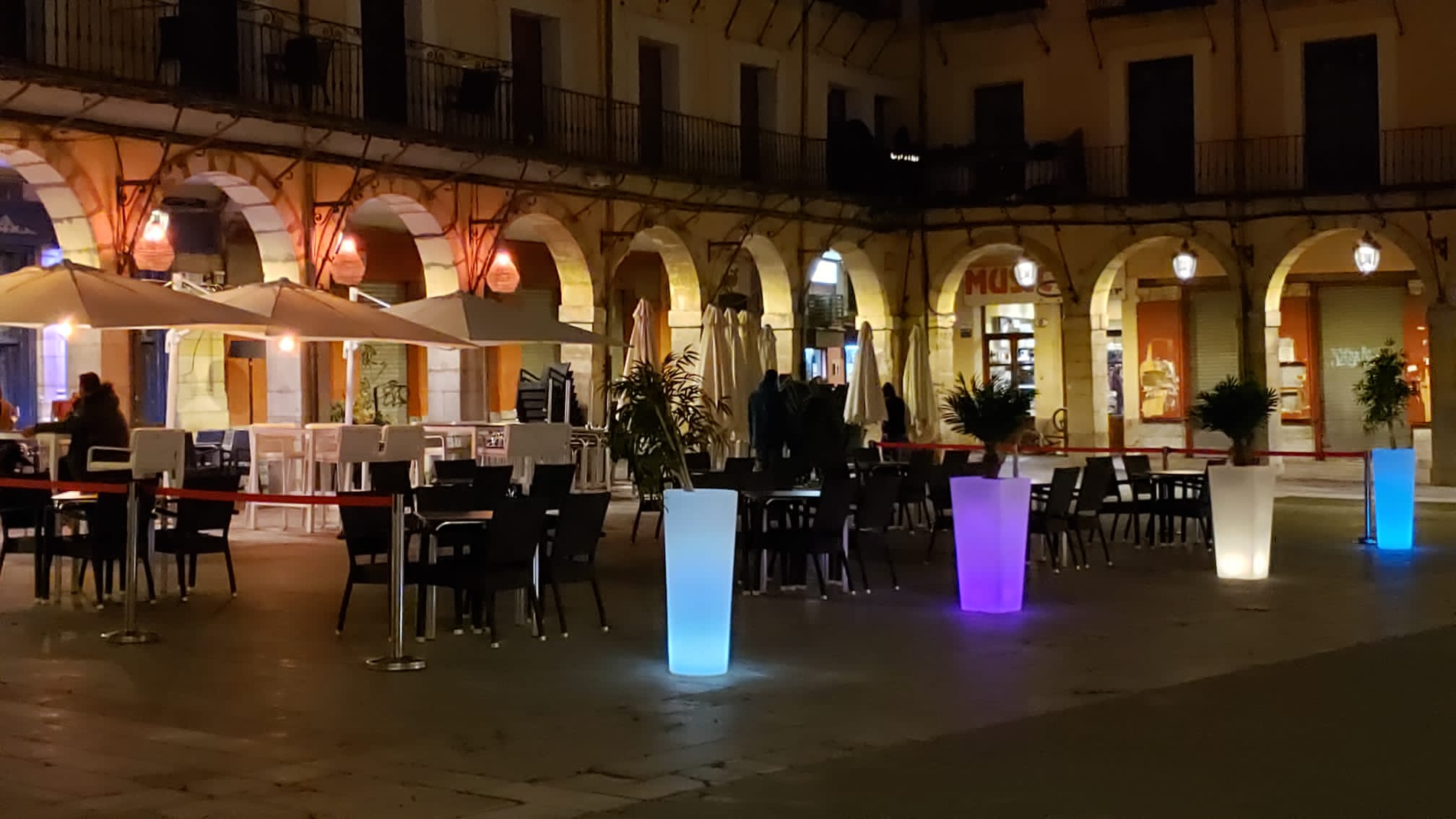Últimas horas antes del cierre de la hostelería.