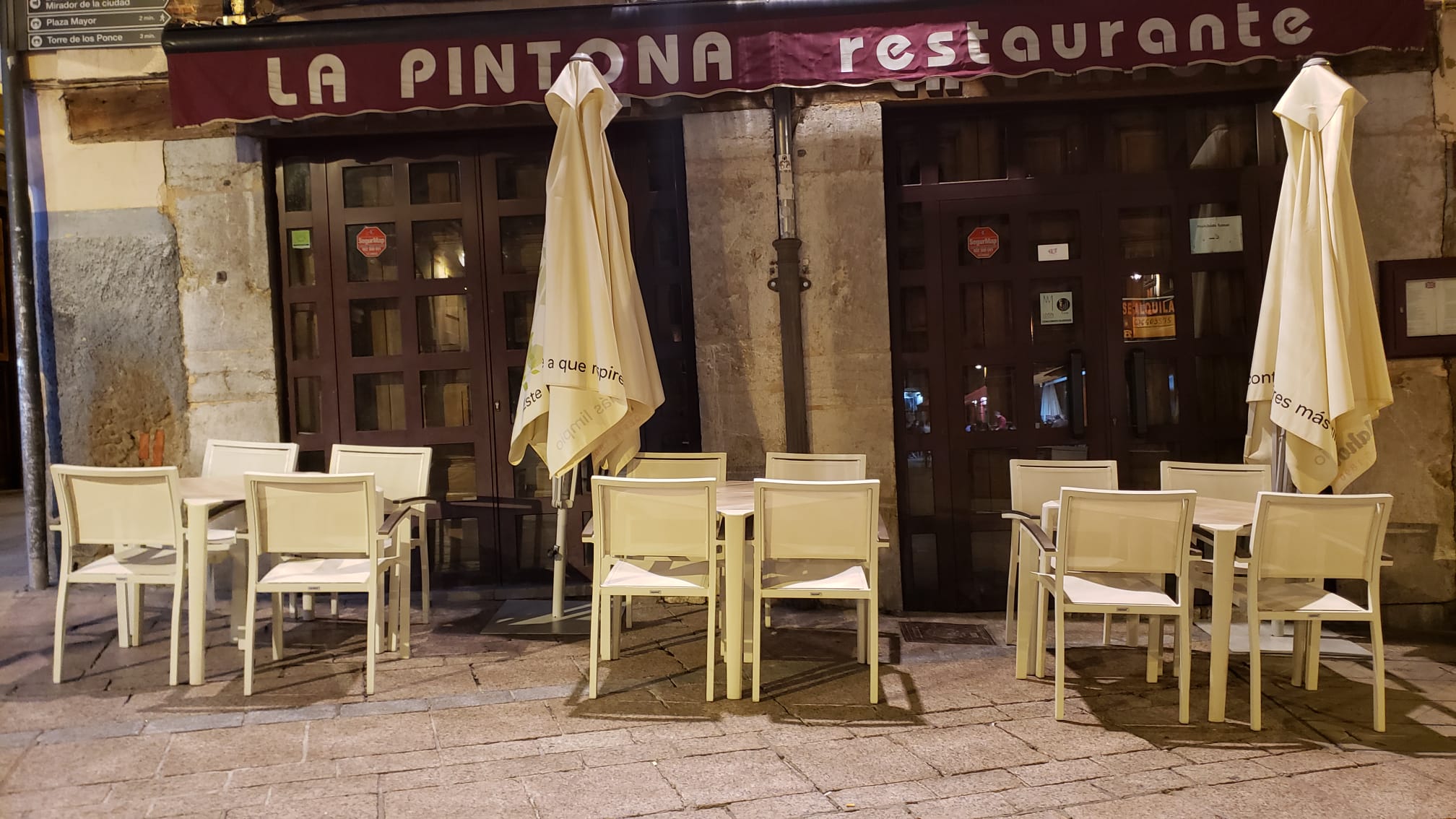 Últimas horas antes del cierre de la hostelería.