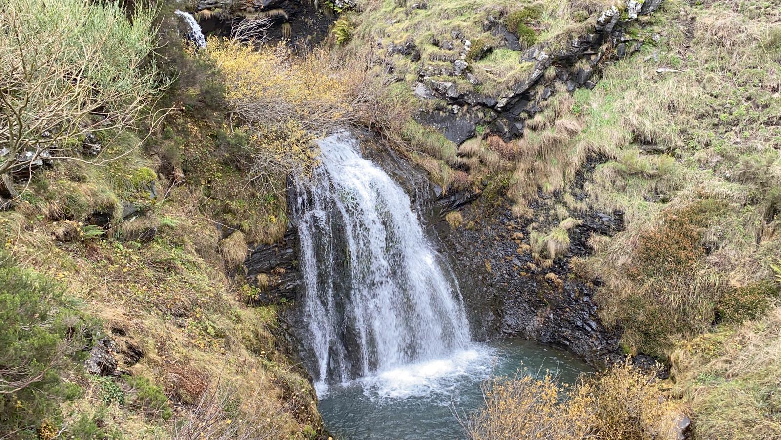 Imagen de la cascada del Reguero Cándano