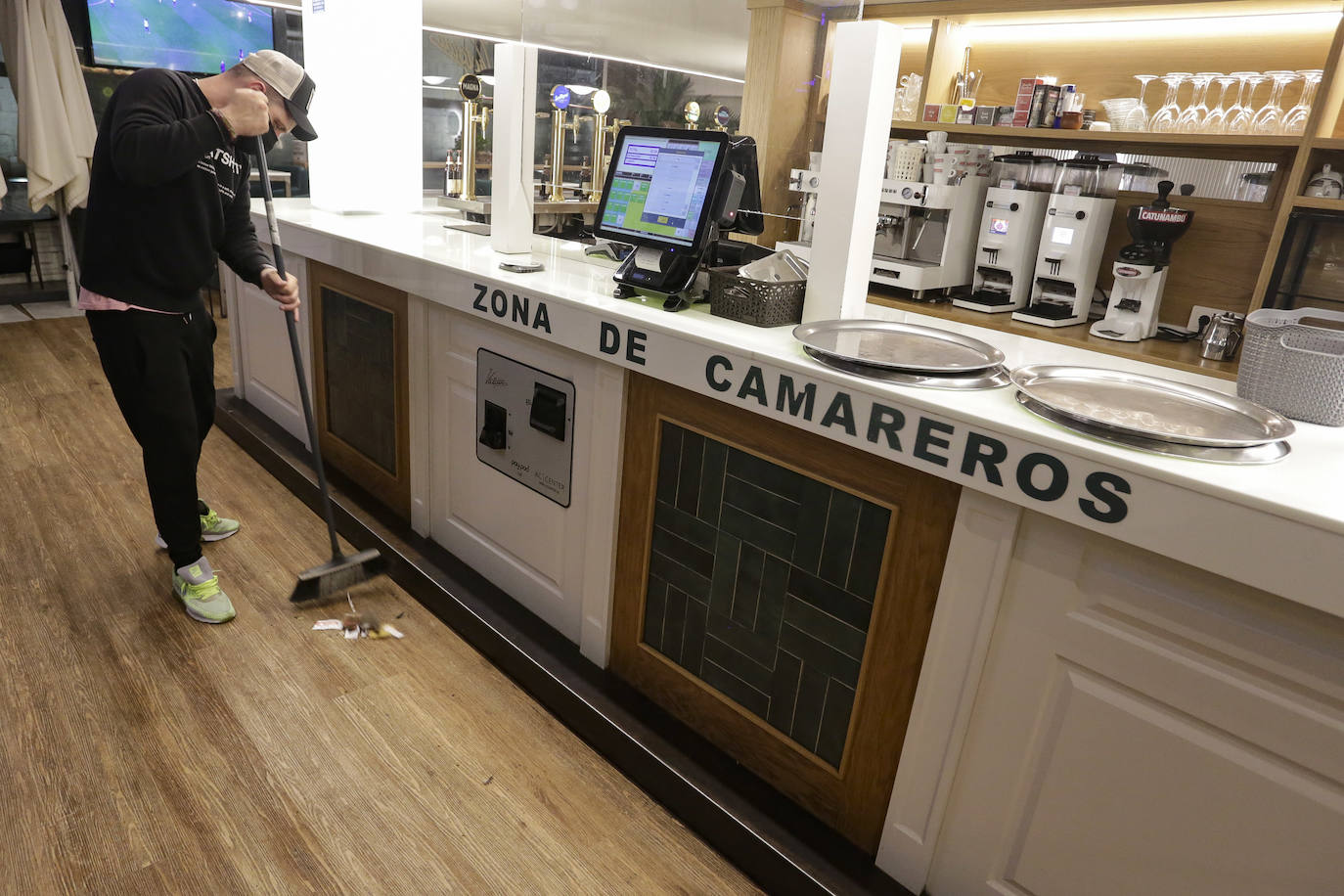 Fotos: Cierre de bares este jueves en León