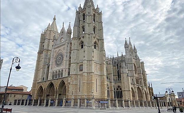 Imagen de la Catedral de León, referencia en la Diócesis de León. 