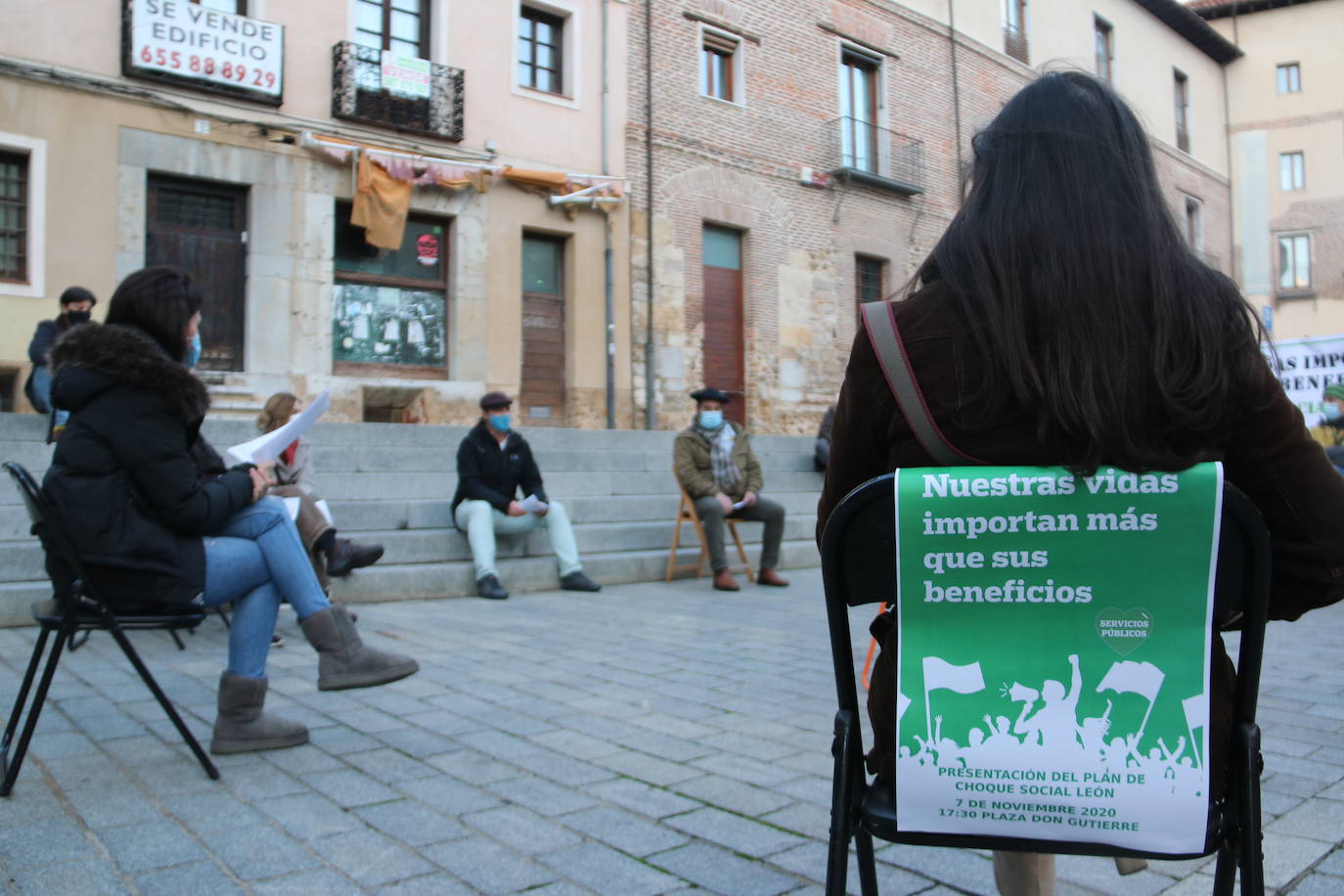 Fotos: Presentación del Plan de Choque Social