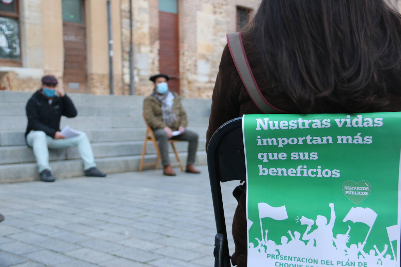 Fotos: Presentación del Plan de Choque Social