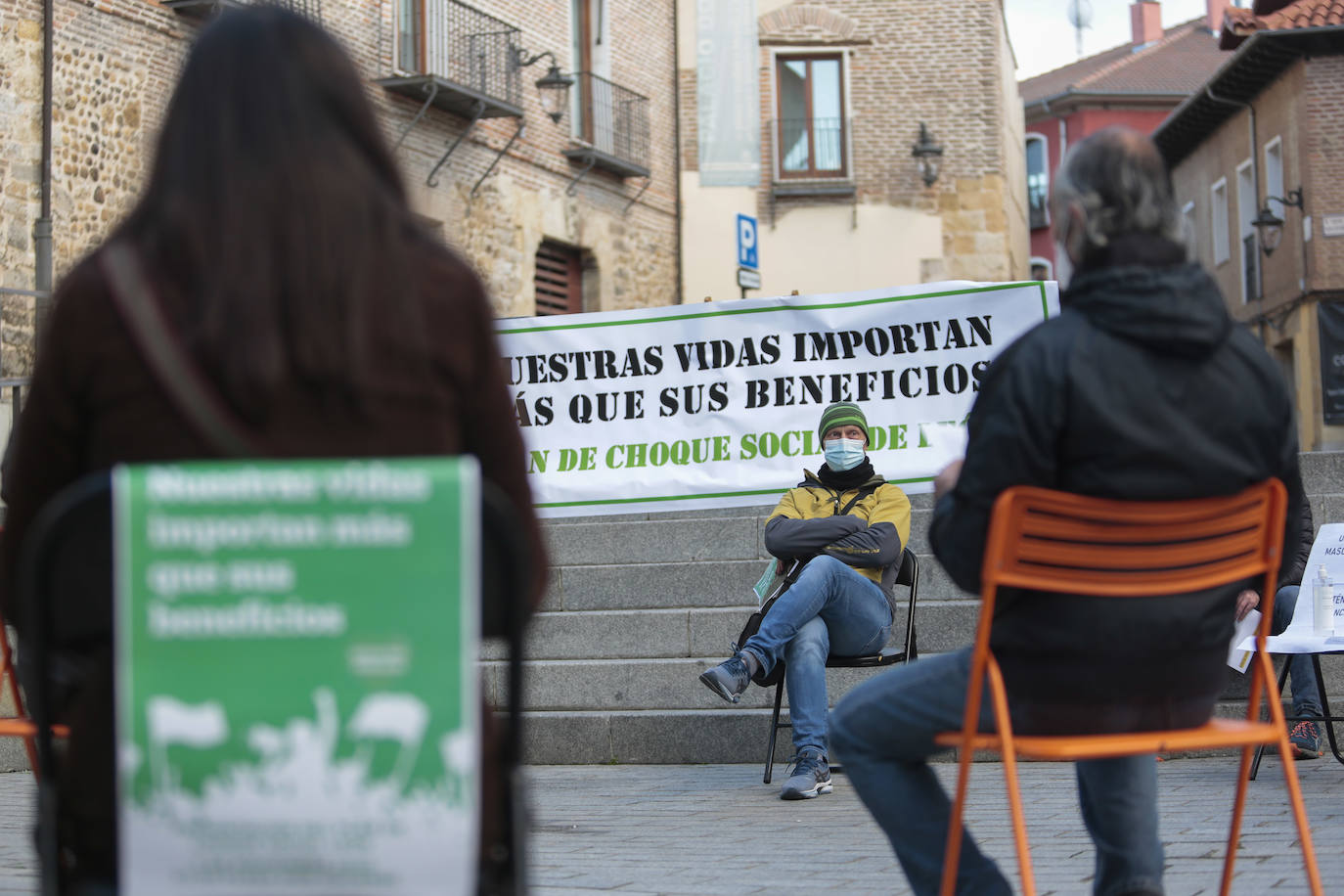 Fotos: Presentación del Plan de Choque Social