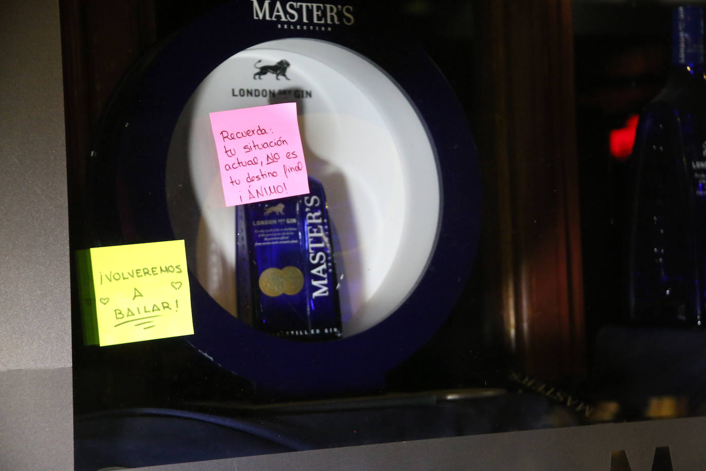 Fotos: Mensajes positivos para la hostelería de León